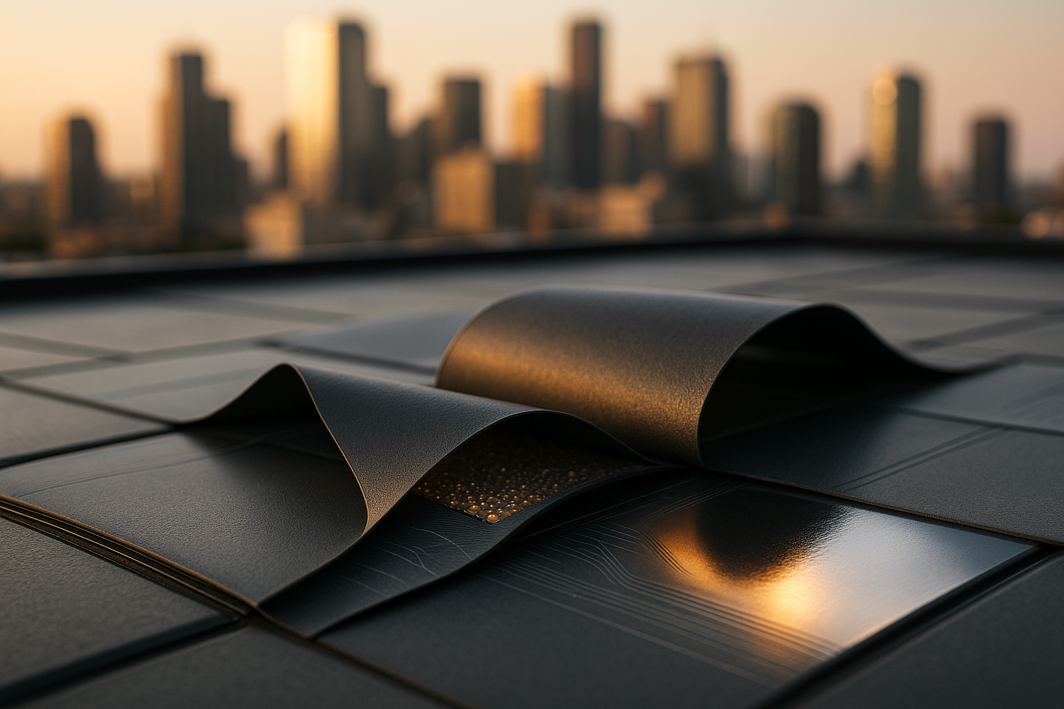 Smart Roofing Materials: Transforming the Future of Buildings